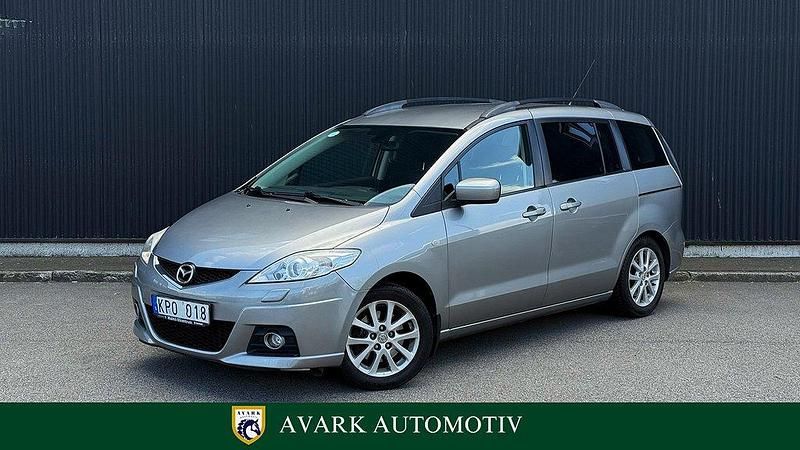 Grå Begagnad 2010 Mazda 5 Edition Minibuss | 59 900 kr (Dyr) - Bild 1/4