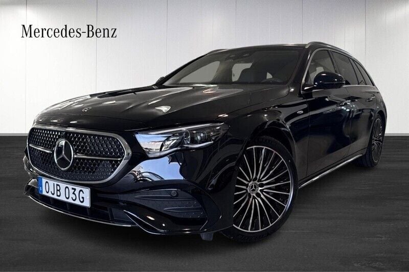 Svart (black) Begagnad 2025 Mercedes E300 Premium Kombi | 869 900 kr - Bild 1/4