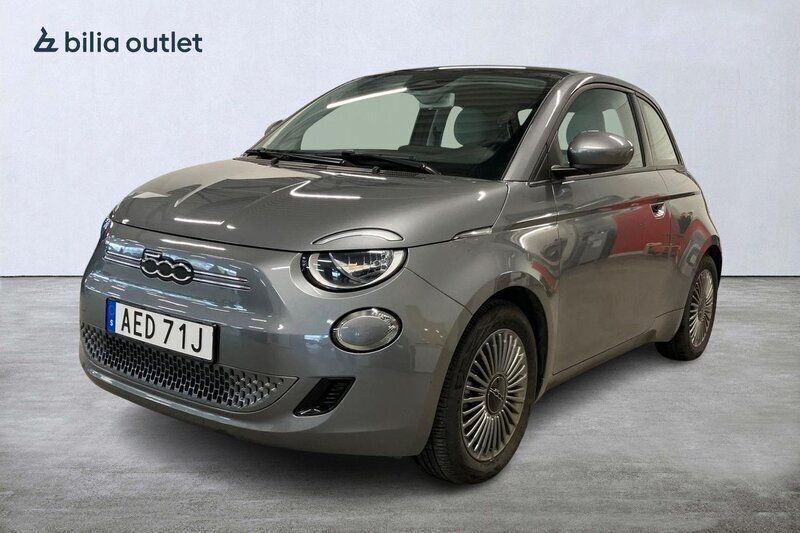Grå Begagnad 2022 Fiat 500e Halvkombi | 199 000 kr (Bra pris) - Bild 1/1