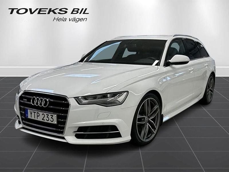 Vit Begagnad 2017 Audi A6 S-Line Kombi | 239 000 kr (Bra pris) - Bild 1/4