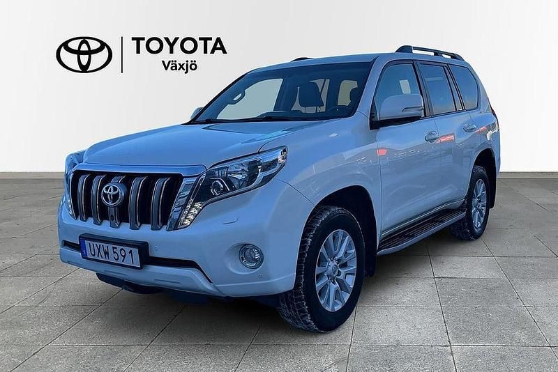 Vit Begagnad 2016 Toyota Land Cruiser Business Edition SUV | 459 000 kr (Bra pris) - Bild 1/3