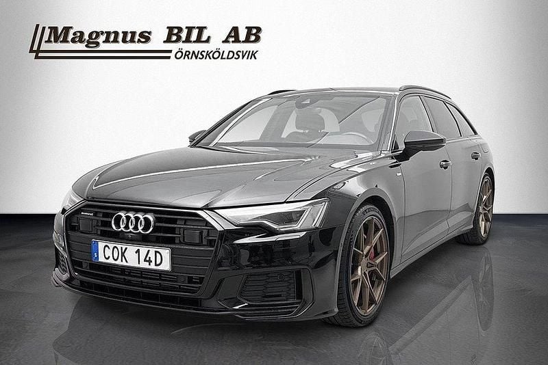 Svart Begagnad 2020 Audi A6 S-Line Kombi | 369 900 kr (Marknadspris) - Bild 1/4