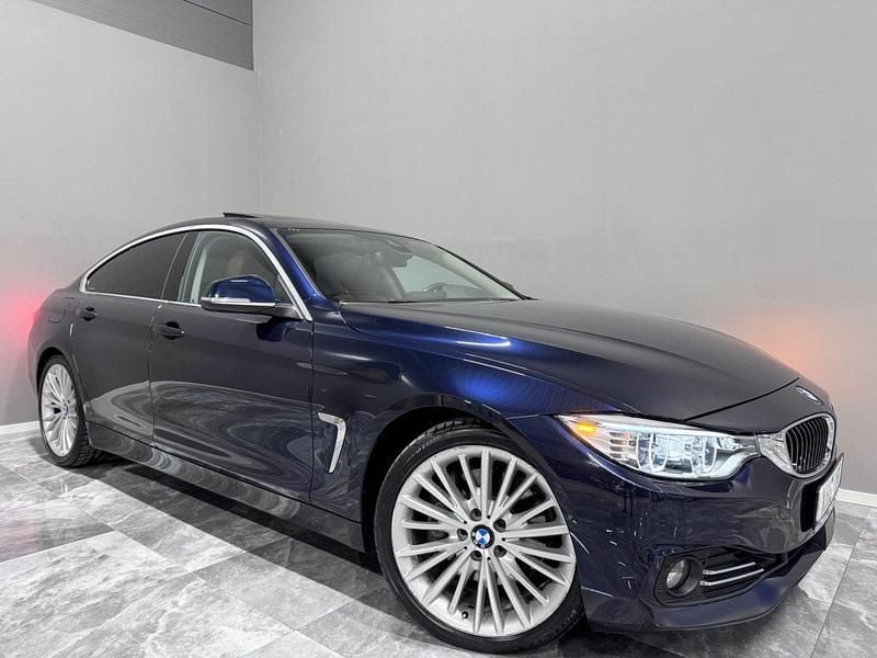 Mörkblå Begagnad 2015 BMW 435 Gran Coupé Sportkupé | 229 900 kr (Bra pris) - Bild 1/4