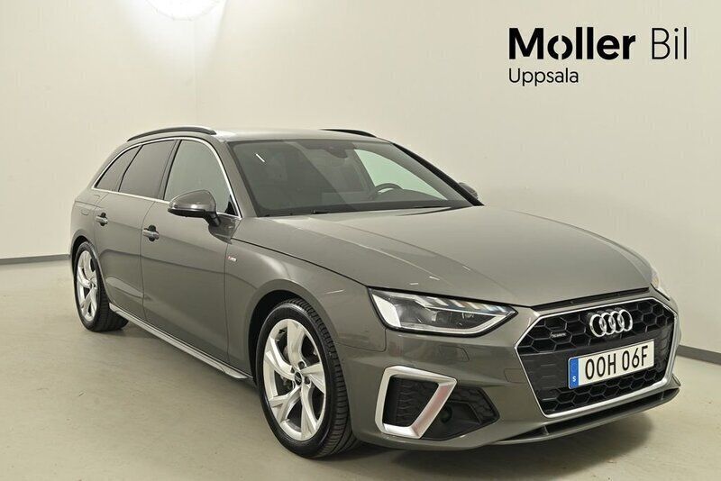 Chronosgrå metallic Begagnad 2024 Audi A4 S-Line Kombi | 509 900 kr - Bild 1/4