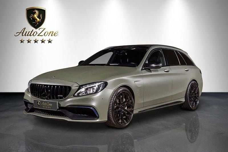 Grå Begagnad 2017 Mercedes C63 AMG AMG Kombi | 409 900 kr (Bra pris) - Bild 1/4