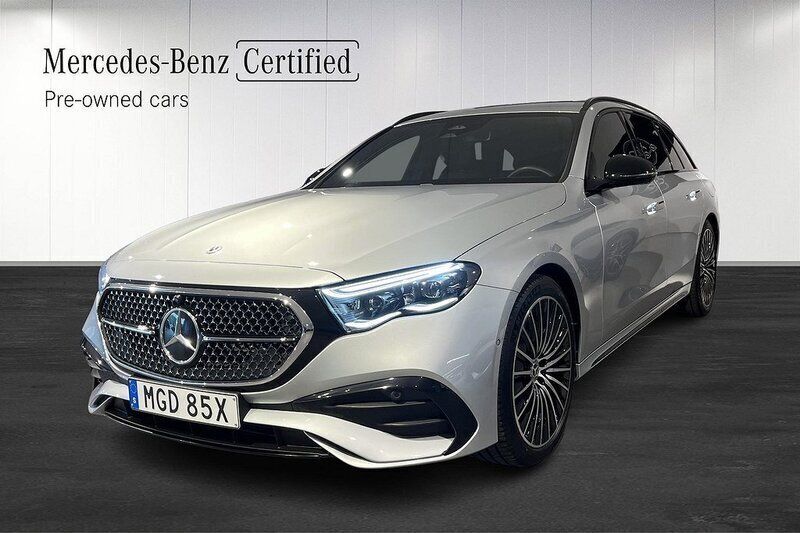 Silver Begagnad 2023 Mercedes E300 Premium Kombi | 699 000 kr (Marknadspris) - Bild 1/4