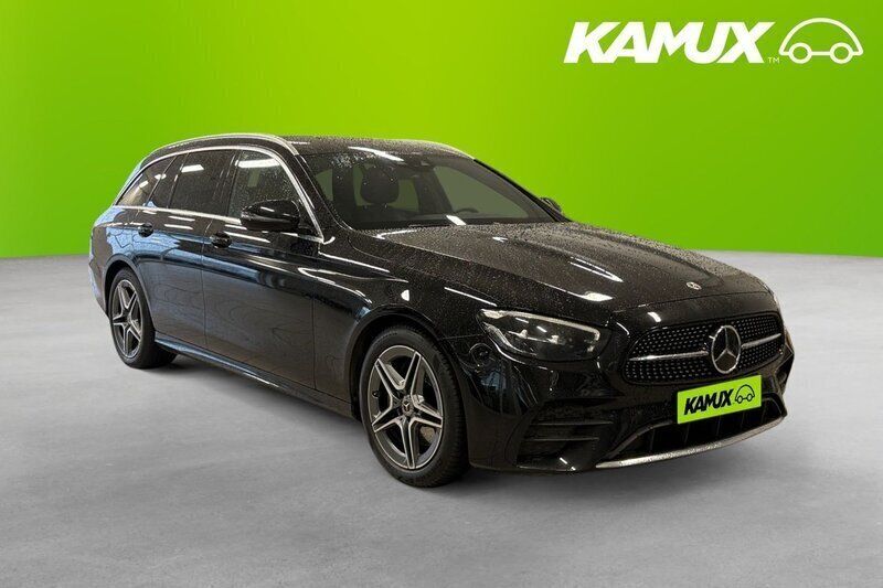 Svart Begagnad 2022 Mercedes E220 AMG line Kombi | 354 900 kr (Bra pris) - Bild 1/4