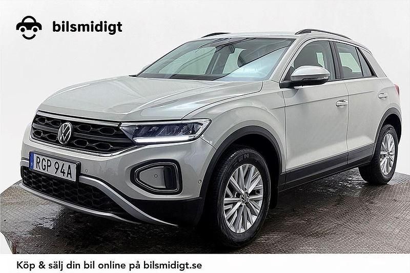 Grå Begagnad 2022 VW T-Roc SUV | 259 400 kr (Marknadspris) - Bild 1/3