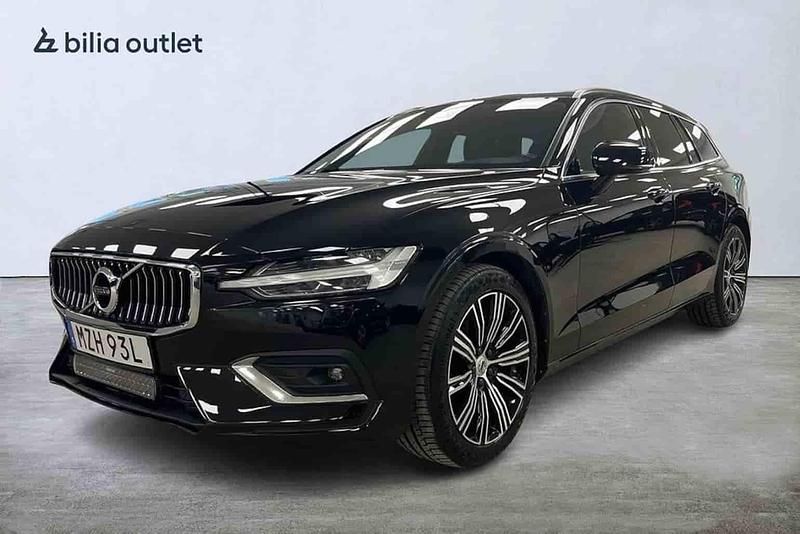 Svart Begagnad 2019 Volvo V60 Inscription Kombi | 294 000 kr (Marknadspris) - Bild 1/4