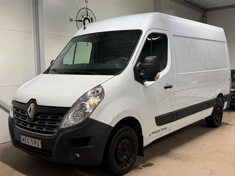 Vit Begagnad 2019 Renault Master Van | 179 900 kr - Bild 1/4