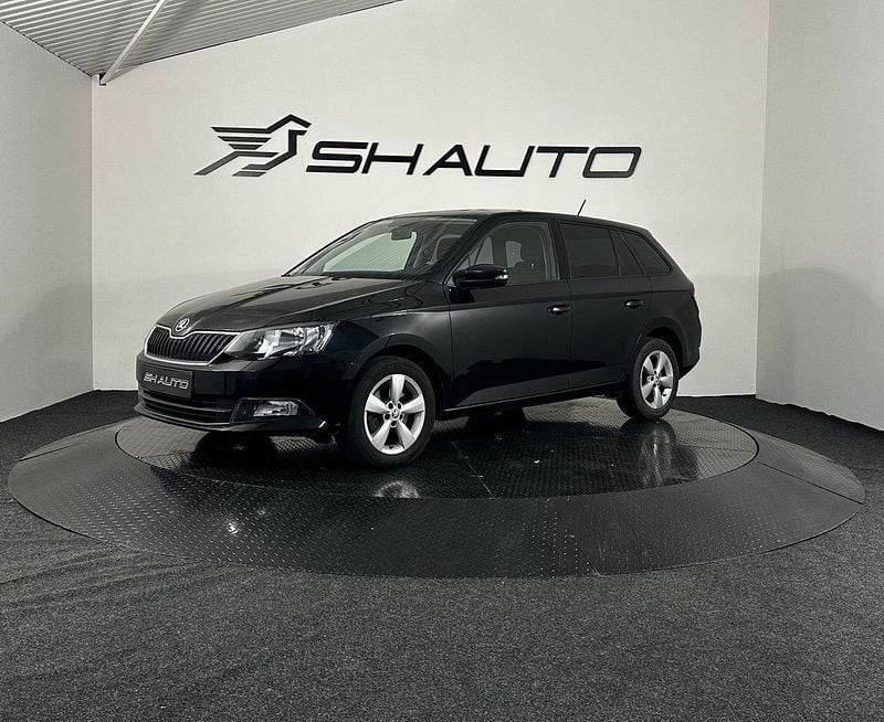 Svart Begagnad 2015 Skoda Fabia Ambition Kombi | 69 900 kr (Bra pris) - Bild 1/4