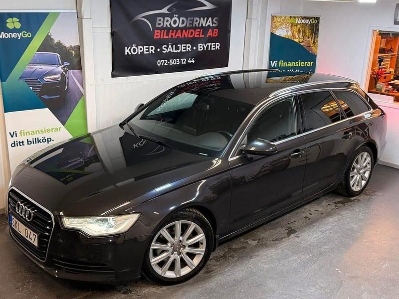 Grå Begagnad 2013 Audi A6 Kombi | 109 900 kr (Bra pris) - Bild 1/4