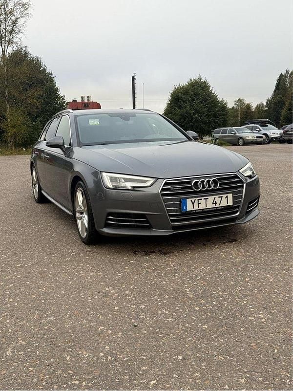 Grå Begagnad 2017 Audi A4 Kombi | 174 900 kr (Marknadspris) - Bild 1/4
