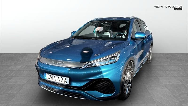 Begagnad BYD Atto 3 Comfort 150 kW (204 HK) 2023 Blå SUV