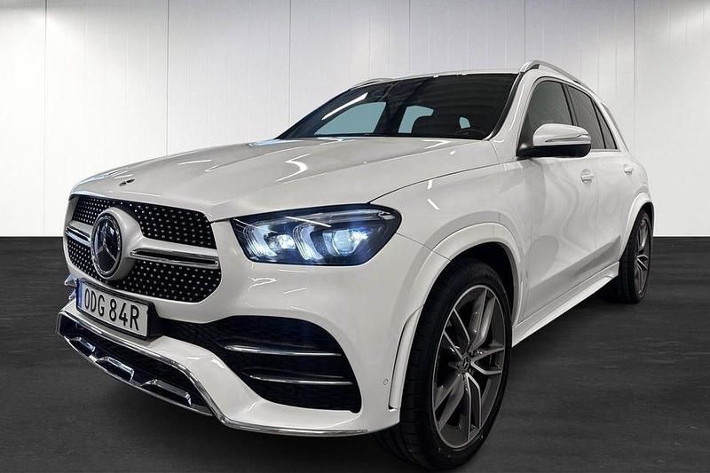 Vit Begagnad 2022 Mercedes GLE350 Premium SUV | 639 900 kr (Marknadspris) - Bild 1/4