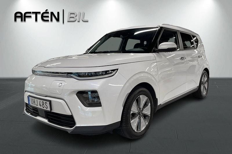 Vit Begagnad 2022 Kia Soul EV 2 SUV | 219 800 kr (Marknadspris) - Bild 1/3