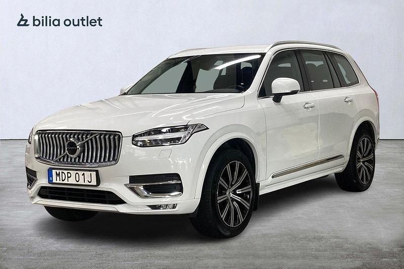 Vit Begagnad 2021 Volvo XC90 Inscription SUV | 594 900 kr (Bra pris) - Bild 1/4