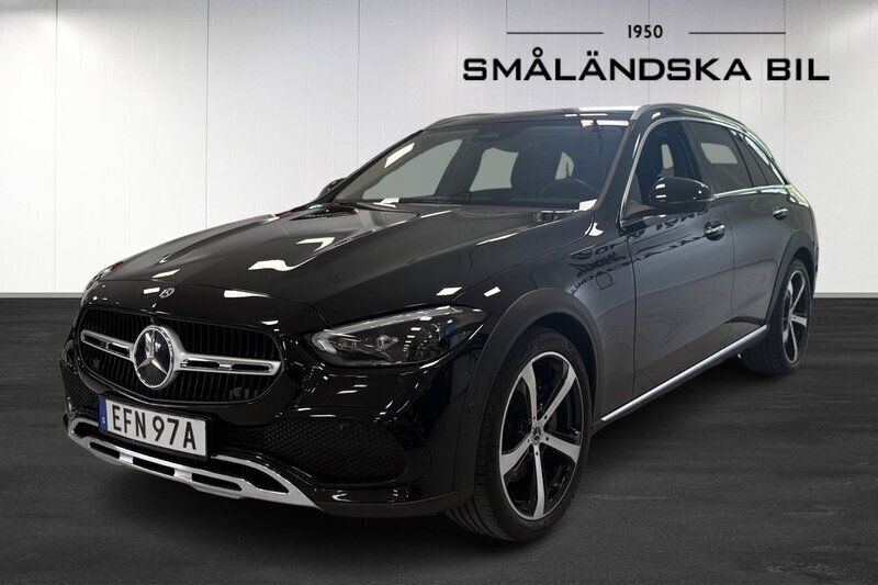 Svart Begagnad 2022 Mercedes C220 Premium Plus Kombi | 449 000 kr (Bra pris) - Bild 1/4
