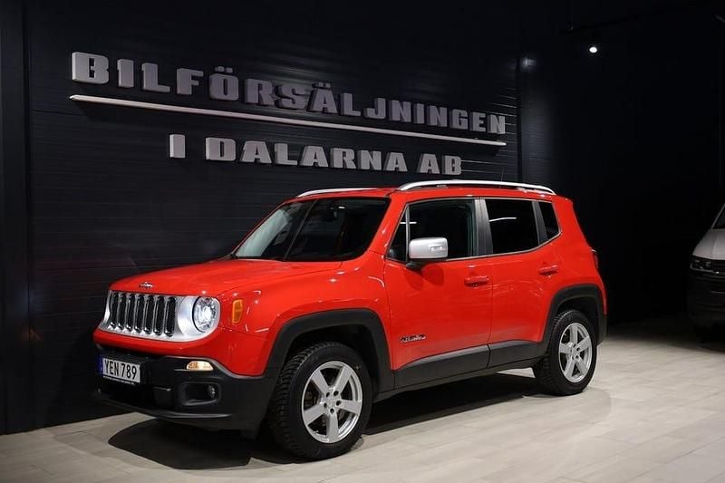 Röd Begagnad 2016 Jeep Renegade Limited SUV | 149 000 kr (Marknadspris) - Bild 1/4