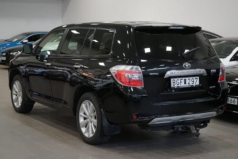 Begagnad Toyota Highlander 274 HK (201 kW) 2008 Svart SUV