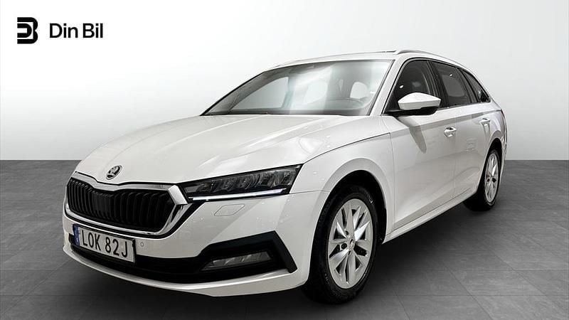 Candy white Begagnad 2020 Skoda Octavia Kombi | 229 900 kr (Marknadspris) - Bild 1/4