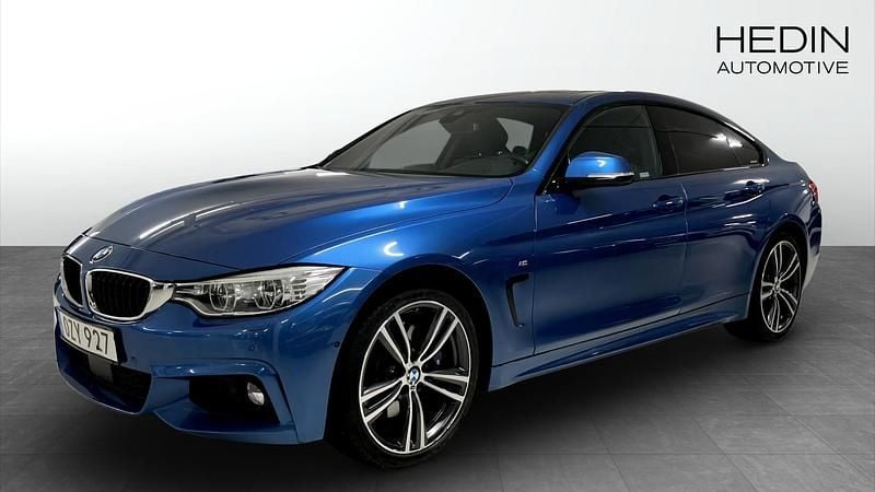Blå Begagnad 2016 BMW 435 Gran Coupé Sportkupé | 229 900 kr (Marknadspris) - Bild 1/4