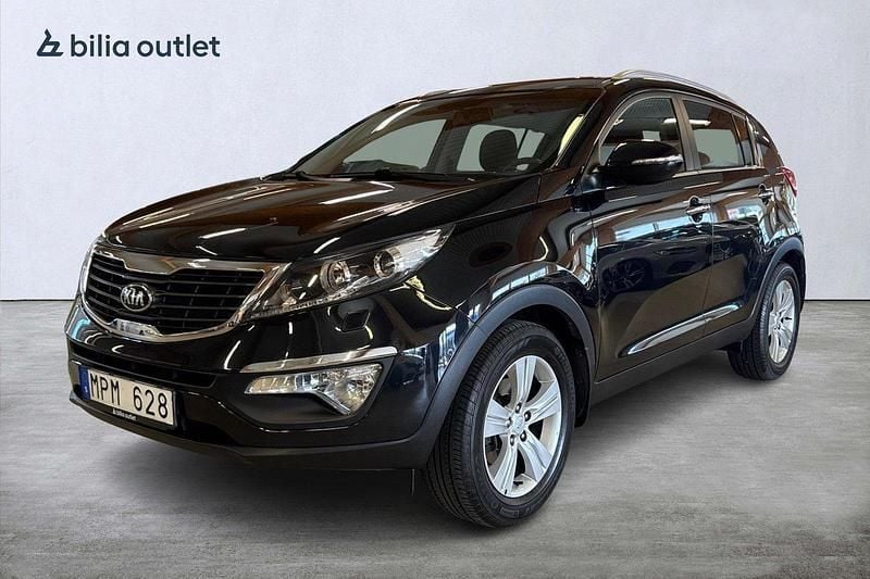 Svart Begagnad 2012 Kia Sportage Comfort SUV | 99 900 kr (Marknadspris) - Bild 1/3