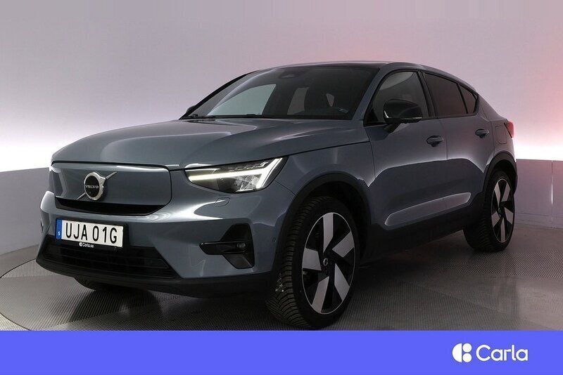 Grå Begagnad 2022 Volvo EC40 SUV | 399 900 kr (Marknadspris) - Bild 1/3