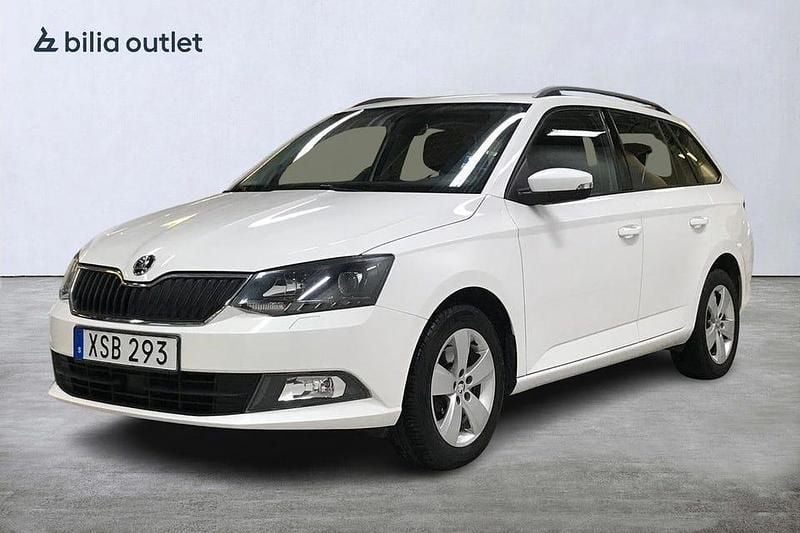 Vit Begagnad 2016 Skoda Fabia Style Kombi | 139 900 kr (Marknadspris) - Bild 1/3