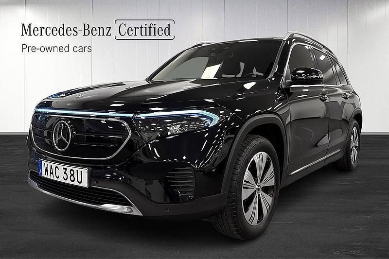 Svart Begagnad 2022 Mercedes EQB300 Progressive SUV | 369 000 kr (Bra pris) - Bild 1/4