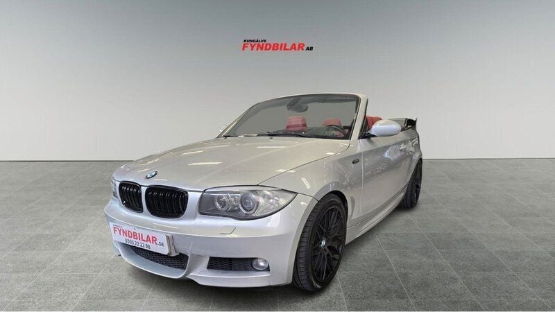 Ljusgrå Begagnad 2008 BMW 120 Cabriolet M Sport Cab | 119 900 kr - Bild 1/4