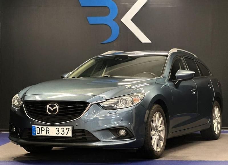 Begagnad Mazda 6 150 HK (110 kW) 2012 Blå Kombi