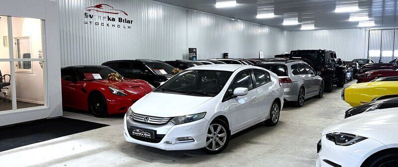 Vit Begagnad 2011 Honda Insight Hybrid Halvkombi | 89 900 kr - Bild 1/4