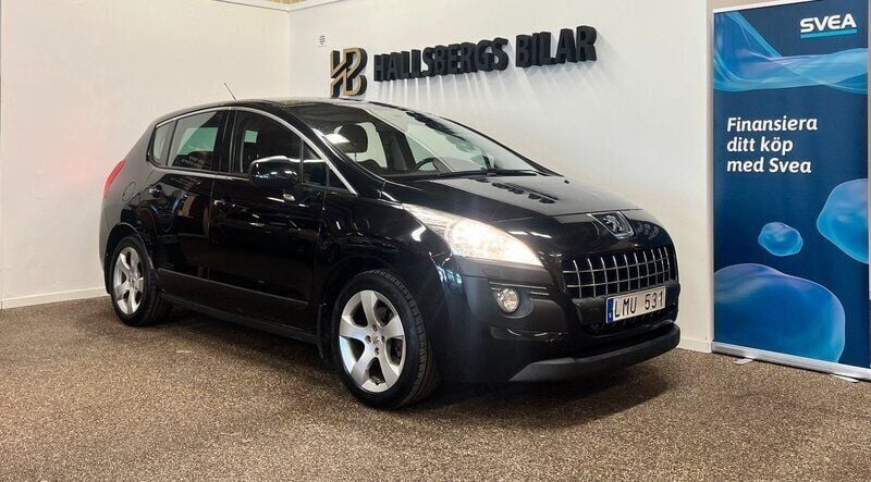 Svart Begagnad 2009 Peugeot 3008 Kombi | 39 900 kr (Marknadspris) - Bild 1/4