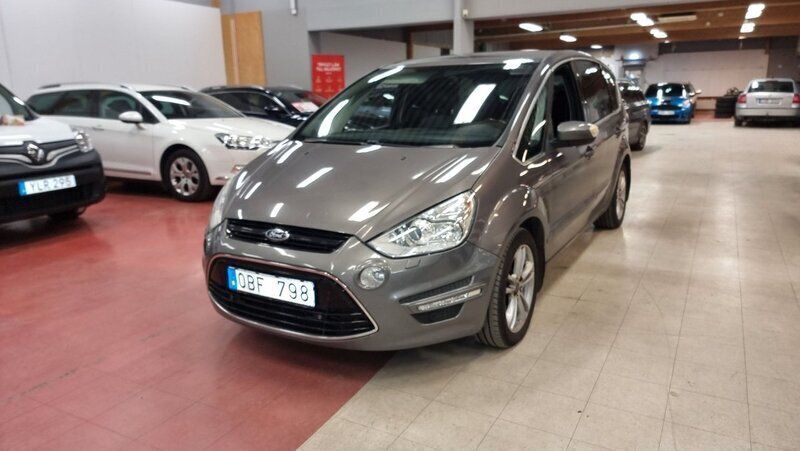 Brun Begagnad 2013 Ford S-MAX Business Edition Minibuss | 85 900 kr (Marknadspris) - Bild 1/4
