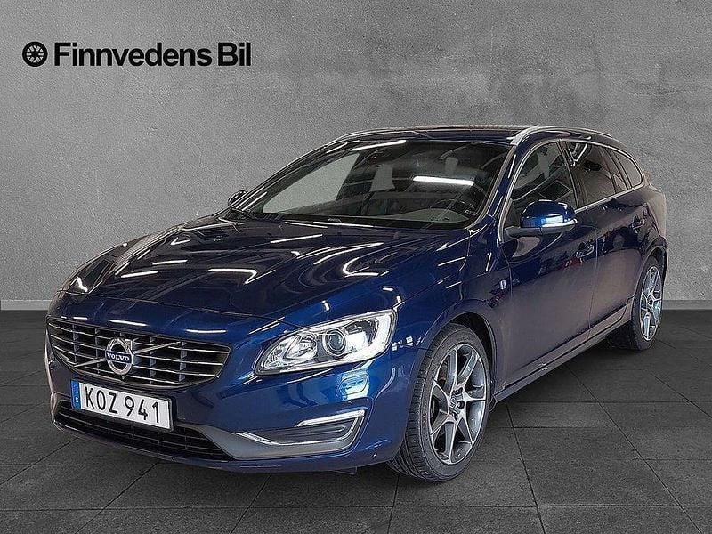 Blå Begagnad 2014 Volvo V60 Business Edition Kombi | 159 000 kr (Marknadspris) - Bild 1/4