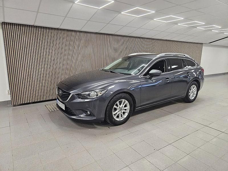 Grå Begagnad 2013 Mazda 6 Kombi | 109 700 kr (Marknadspris) - Bild 1/4