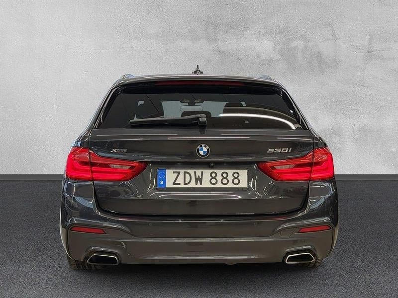 Begagnad BMW 530 M Sport 252 HK (185 kW) 2018 Grå Kombi