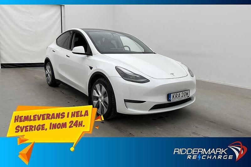 Begagnad Tesla Model Y Long Range AWD 378 kW (514 HK) 2023 Vit SUV