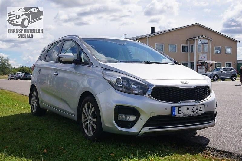 Begagnad Kia Carens 142 HK (104 kW) 2018 Grå Minibuss