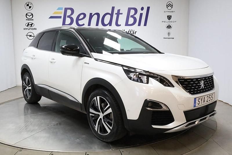 Begagnad Peugeot 3008 GT-line 165 HK (121 kW) 2018 Vit SUV