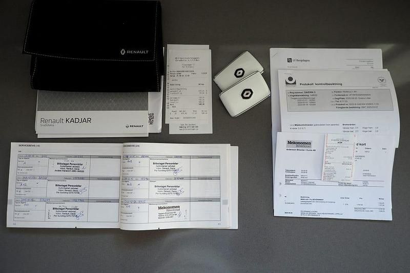 Begagnad Renault Kadjar Bose Edition 130 HK (95 kW) 2016 Vit pearl SUV