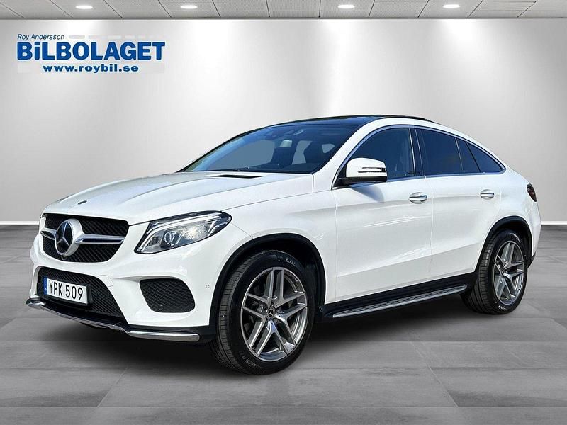 Vit Begagnad 2017 Mercedes GLE350 AMG Sportkupé | 429 000 kr (Marknadspris) - Bild 1/4