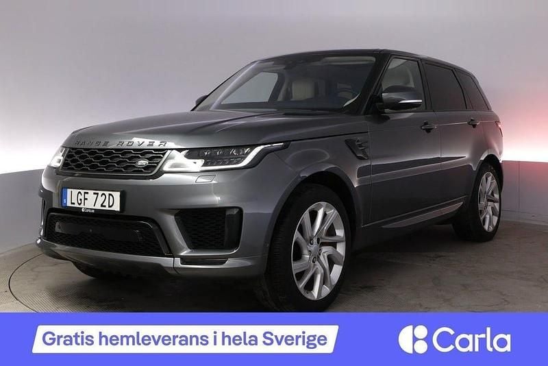 Grå Begagnad 2019 Land Rover Range Rover Sport HSE SUV | 503 990 kr (Marknadspris) - Bild 1/2