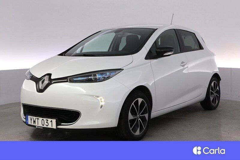 Vit Begagnad 2018 Renault Zoe Intens Halvkombi | 119 900 kr (Superpris) - Bild 1/4
