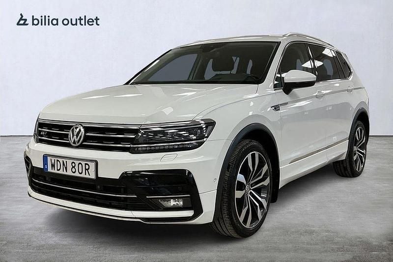 Begagnad VW Tiguan Allspace GT 190 HK (139 kW) 2018 Vit SUV