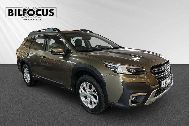 Grön Begagnad 2022 Subaru Outback SUV | 369 000 kr (Marknadspris) - Bild 1/4