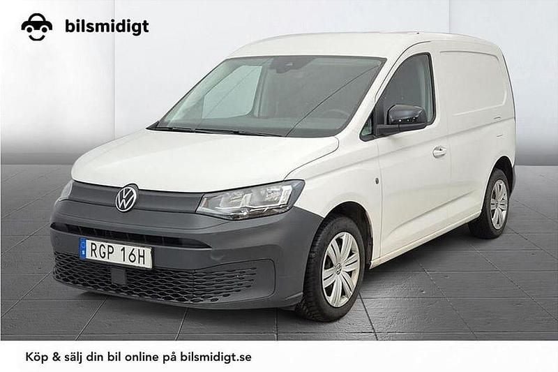 Begagnad VW Caddy 122 HK (89 kW) 2022 Vit Minibuss