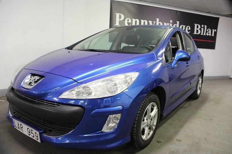 Blå Begagnad 2010 Peugeot 308 Halvkombi | 37 000 kr (Marknadspris) - Bild 1/4