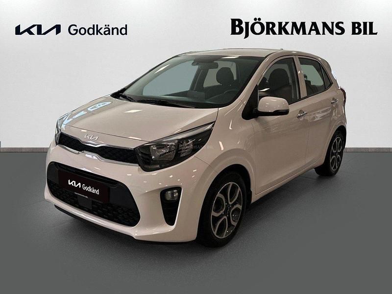 Vit Begagnad 2022 Kia Picanto Halvkombi | 164 900 kr (Dyr) - Bild 1/4